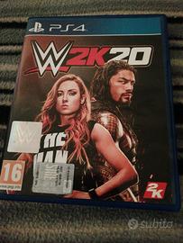 w2k20 wrestling Playstation 4 ps4