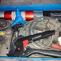 pressatrice multistrato e piega tubi