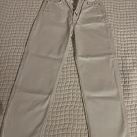 Jeans bianco boyfriend Zara