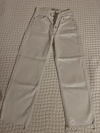 Jeans bianco boyfriend Zara