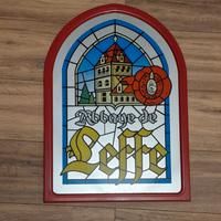 quadro a specchio vintage birra leffe