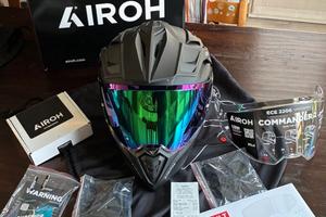 Casco Airoh Commander 2 Black Matt tg. XS