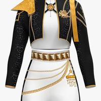 costume carnevale huntrix 