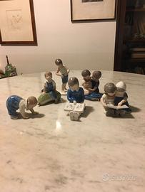 statuine Bing Grondahl e Royal Copenhagen