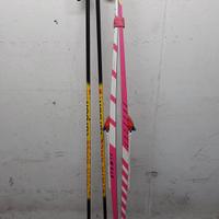 Sci da fondo skating da 195 racchette 160