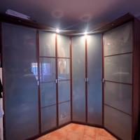 Armadio angolare cabina ikea Hopen con cabina