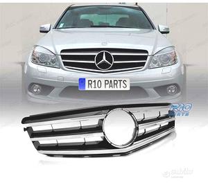 GRIGLIA PER MERCEDES CLASSE C W204 S204 07-14 NERO
