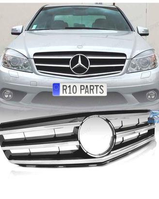 GRIGLIA PER MERCEDES CLASSE C W204 S204 07-14 NERO