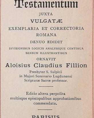 Manuale Clericorum - Raro Latino Vintage 1891