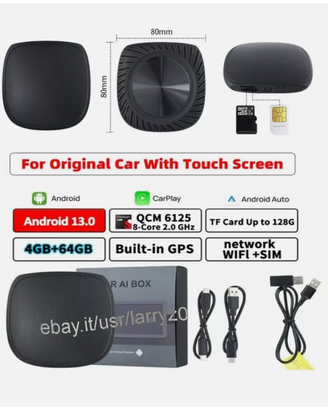 CarAiBOX Carlink Android 13 CarPlay/Android Auto