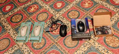 Lotto di Mouse NUOVI Vintage – Gaming (4 Pezzi)