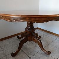 Tavolo rotondo legno massello 