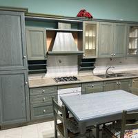 Cucina legno massello - stile classico verdesalvia