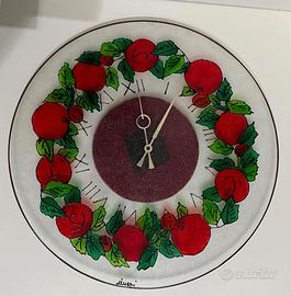 Orologio da parete in vetro,Vintage