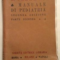Manuale di pediatria Jemma 1943