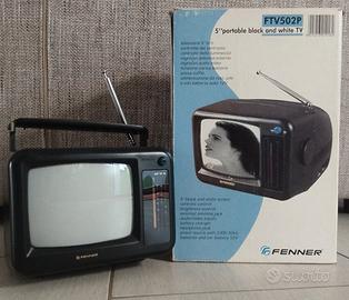 televisione portatile vintage 