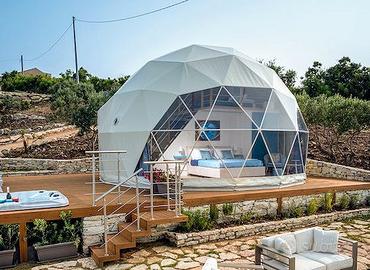 Cupola geodetica, Glamping, Serra, Voliera, Geode