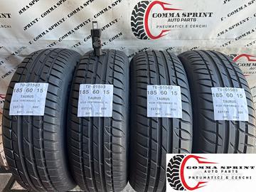 4 PNEUMATICI 185/60 R15 TAURUS ESTIVE