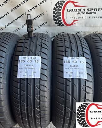 4 PNEUMATICI 185/60 R15 TAURUS ESTIVE