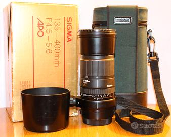 Sigma 135-400mm f/4.5-5.6 APO - per Canon EF