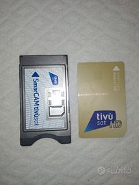 Cam e scheda Tivusat