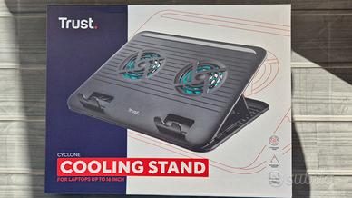 Base Raffreddamento Notebook Trust Cyclone NUOVA