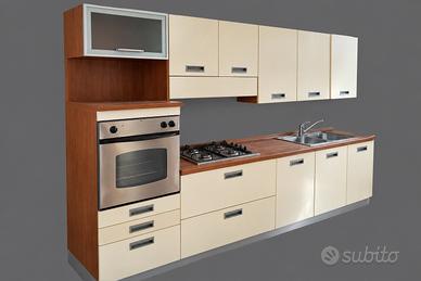 cucina lineare completa 