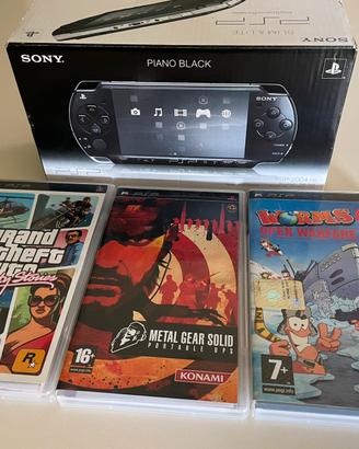Psp Sony + 3 giochi