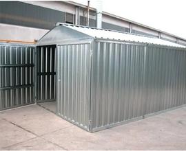 Box lamiera zincata da cantiere 5,20 x 2,70 mt