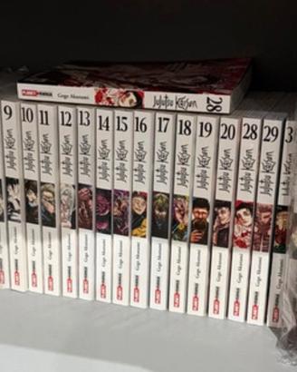 Lotto manga Jujutsu Kaisen + varianti