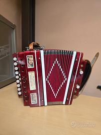 Organetto Giuseppe Ianni 2 Bassi in Si