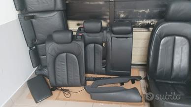 audi a6/allroad SET COMPLETO DI SEDILI pelle nero