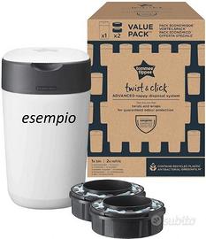 NUOVO Tommee Tippee Twist & Click Mangiapannolini
