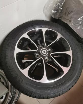 cerchi smart 453 diamantati r15