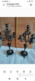 coppia candelabri