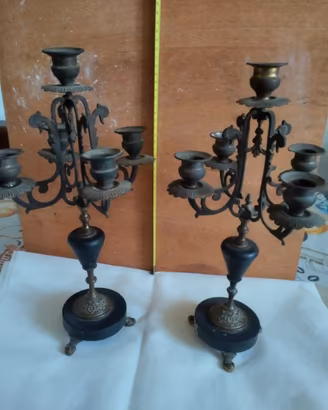 coppia candelabri