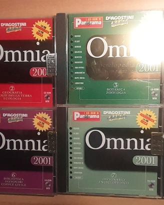 Enciclopedie digitali Omnia 2001 e Omnia Junior
