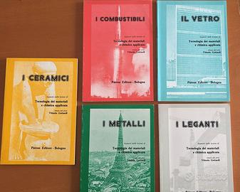 Serie completa 5 libri Gottardi Tecnol. materiali