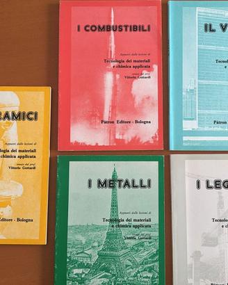 Serie completa 5 libri Gottardi Tecnol. materiali
