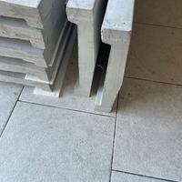 Copertine in cemento per muretti