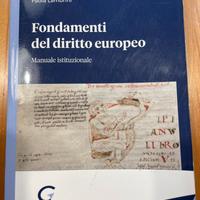Fondamenti del diritto europeo