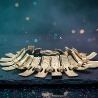 Bracciale taco oro 18kt handmade