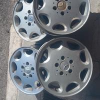 4 cerchi in lega originali mercedes da 15