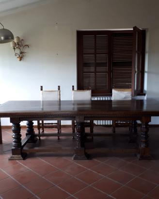 Tavolo Fratino Stile Rinascimentale