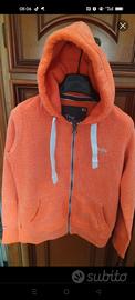superdry felpa uomo zip con cappuccio 
