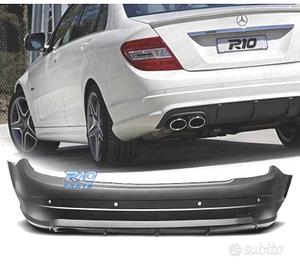 PARAURTI POSTERIORE MERCEDES W204 07-14 LOOK AMG P