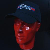 Cappellino AFRICA TWIN in cotone nero .