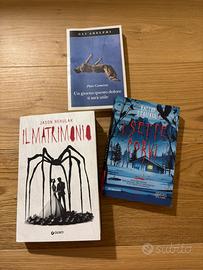 Set libri : il matrimonio, i sette corvi , un gi..