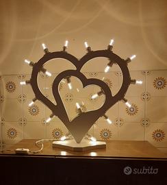Luminaria cuore dentro al cuore