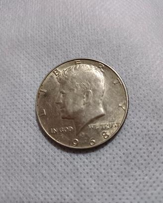 half dollari 1968